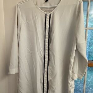 Ann Taylor Cream Blouse